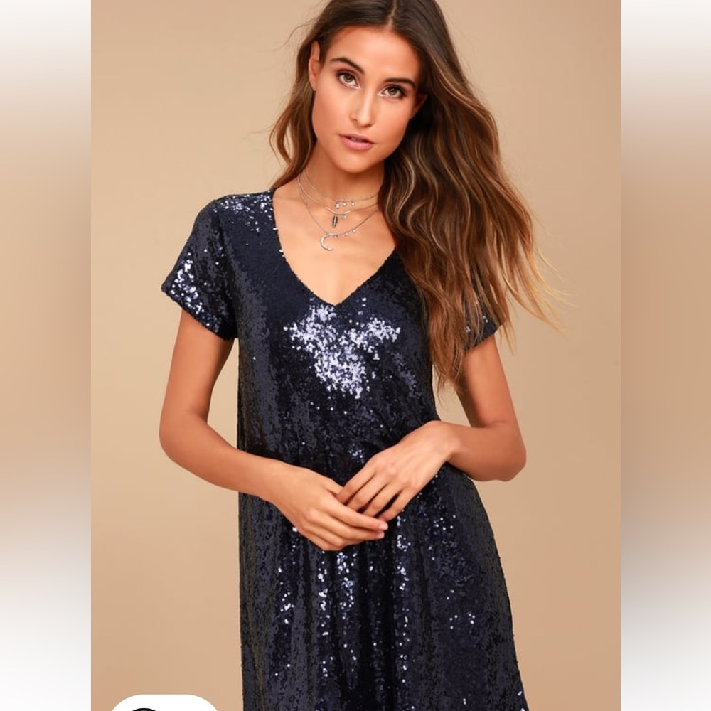 Lulus Light Up The Night Shift Dress